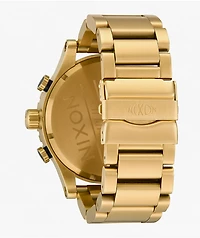 Nixon 51-30 Chrono Dim Gold & Black Analog Watch