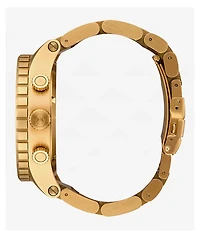 Nixon 51-30 Chrono Gold & Turquoise Analog Watch