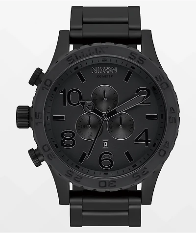 Nixon 51-30 Chrono Matte Black Analog Watch