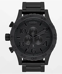Nixon 51-30 Chrono Matte Black Analog Watch