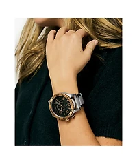 Nixon 51-30 Chrono Silver, Rose Gold & Black Analog Watch