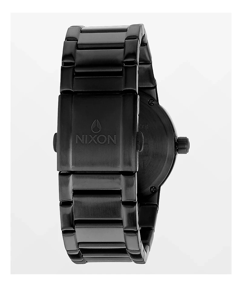 Nixon Cannon All Black Analog Watch