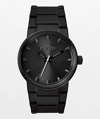 Nixon Cannon All Black Analog Watch