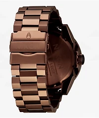 Nixon Corporal Chocolate & Dark Roast Analog Watch