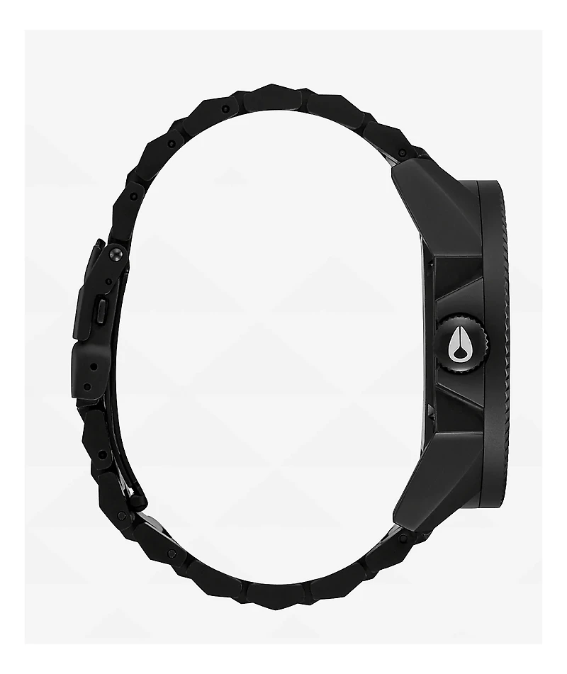 Nixon Corporal Stainless Steel Black Analog Watch