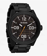 Nixon Corporal Stainless Steel Black Analog Watch