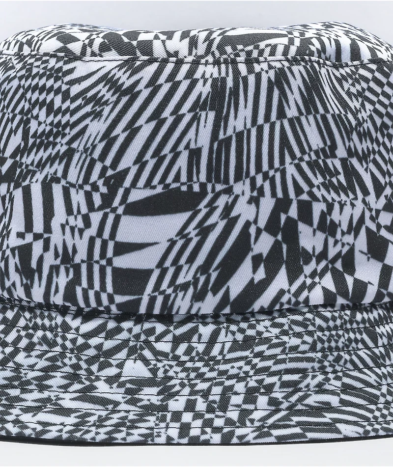 Nixon Digi Print Black & White Bucket Hat