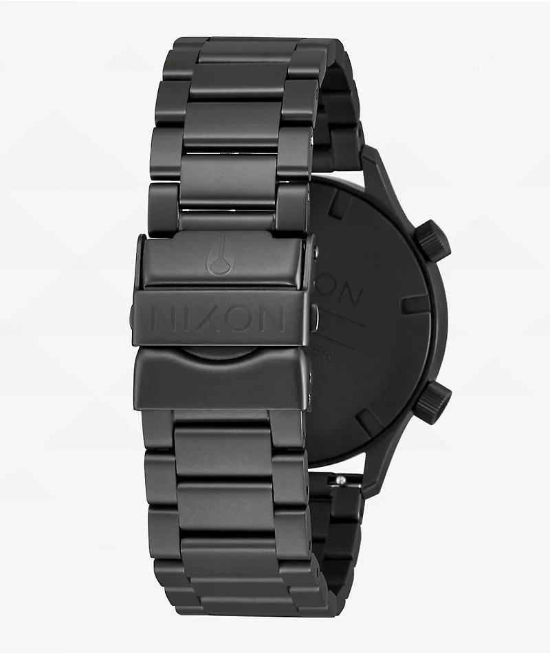 Nixon Drifter 40 Gunmetal & Kobu Green Analog Watch