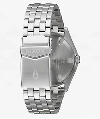 Nixon Echo 38 Silver & Cloud Dancer Analog Watch
