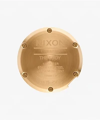 Nixon Eddy Gold & Black Analog Watch