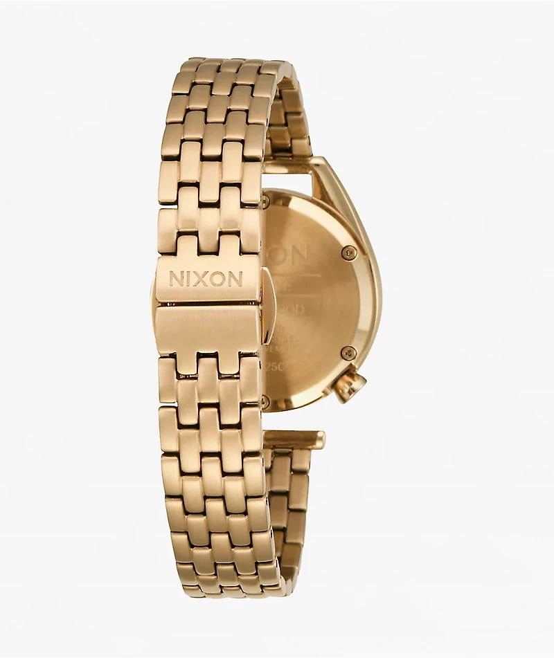 Nixon Eddy Gold & Black Analog Watch