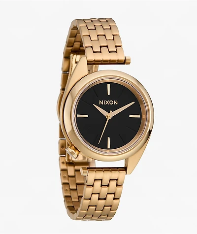 Nixon Eddy Gold & Black Analog Watch