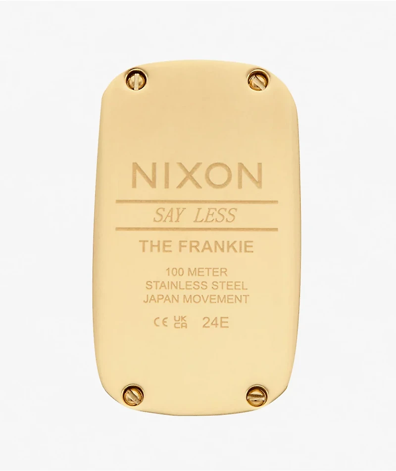 Nixon Frankie Mid Century, Gold & Black Analog Watch