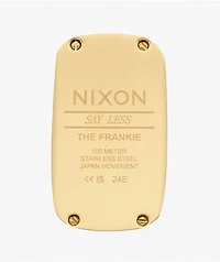 Nixon Frankie Mid Century, Gold & Black Analog Watch