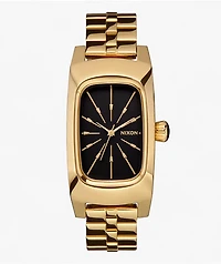 Nixon Frankie Mid Century, Gold & Black Analog Watch