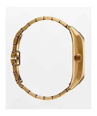 Nixon Frankie Mid Century, Gold & Cognac Analog Watch