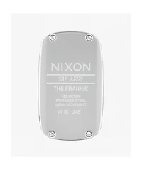 Nixon Frankie Mid Century, Silver & Black Analog Watch