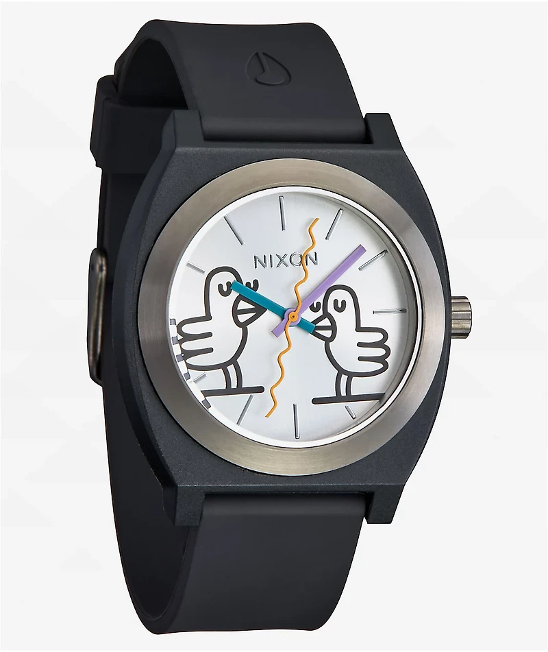 Nixon Hannah Eddy Time Teller OPP Black Analog Watch