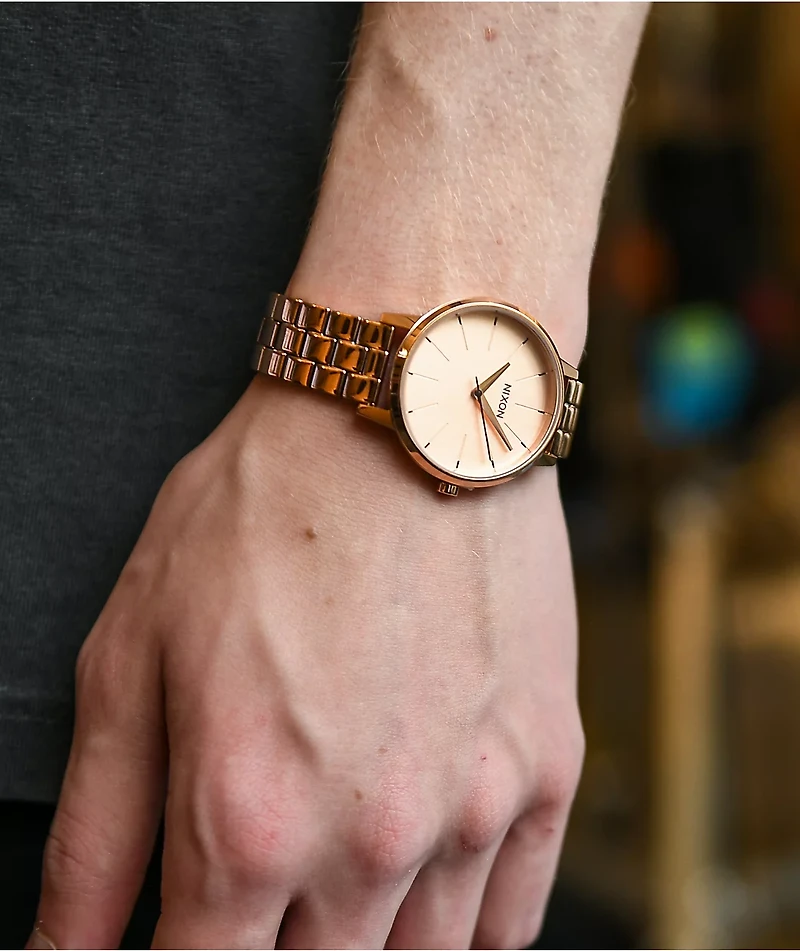 Nixon Kensington Rose Gold Analog Watch