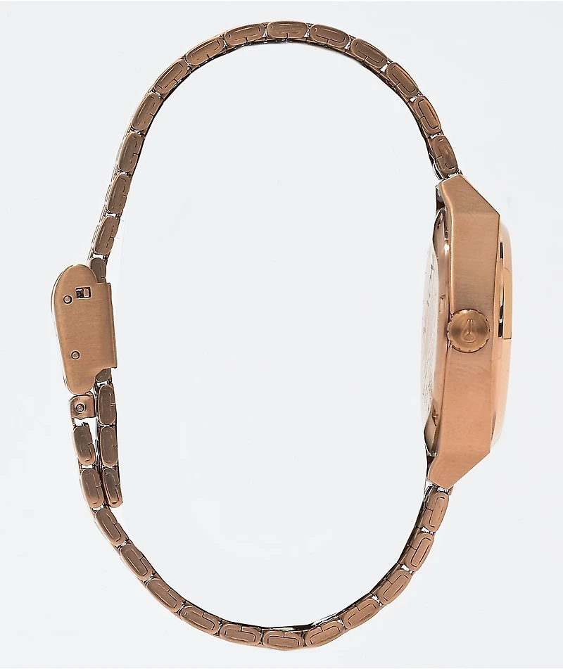 Nixon Medium Time Teller Rose Gold Analog Watch