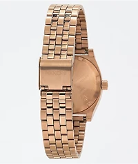 Nixon Medium Time Teller Rose Gold Analog Watch