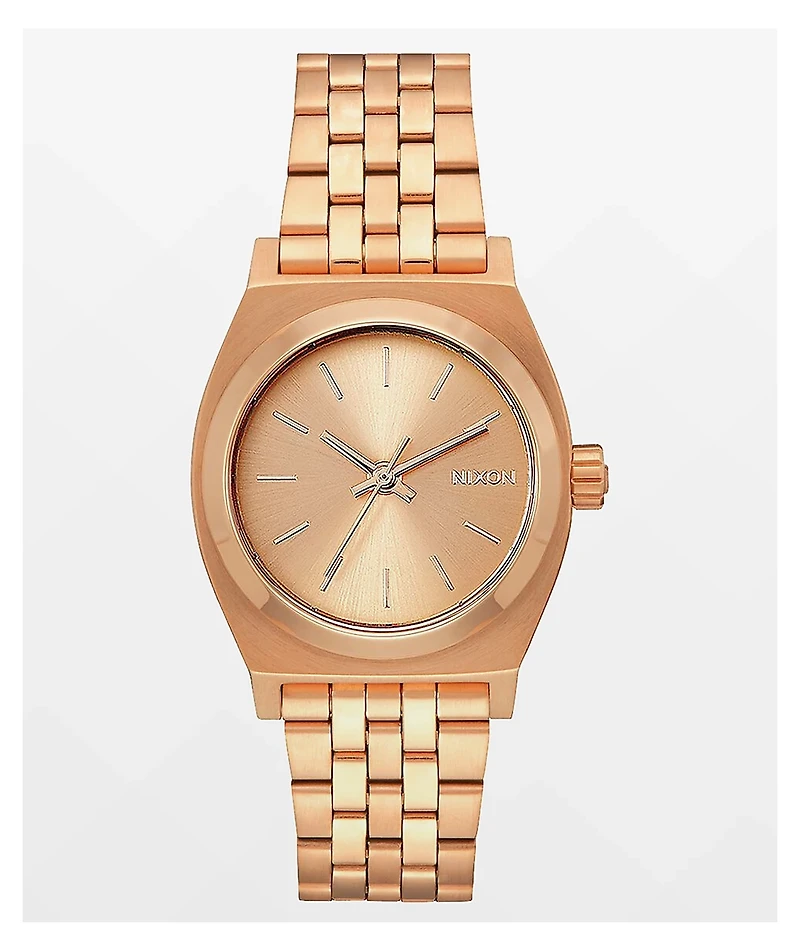 Nixon Medium Time Teller Rose Gold Analog Watch