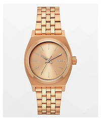 Nixon Medium Time Teller Rose Gold Analog Watch