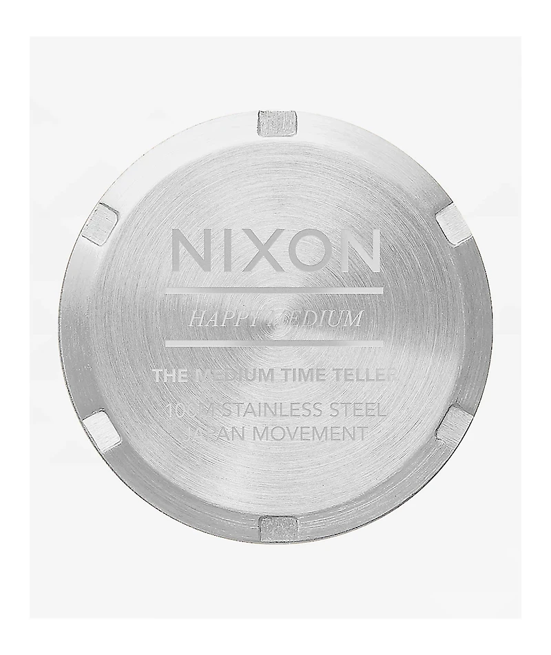 Nixon Medium Time Teller Silver & Dusk Analog Watch