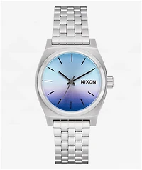 Nixon Medium Time Teller Silver & Dusk Analog Watch