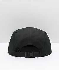 Nixon Mikey Black 5 Panel Snapback Hat