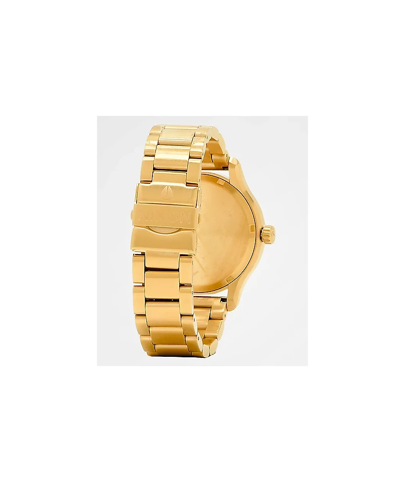 Nixon Patrol Gold & Black Analog Watch