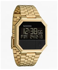 Nixon Re-Run All Gold Digital Watch