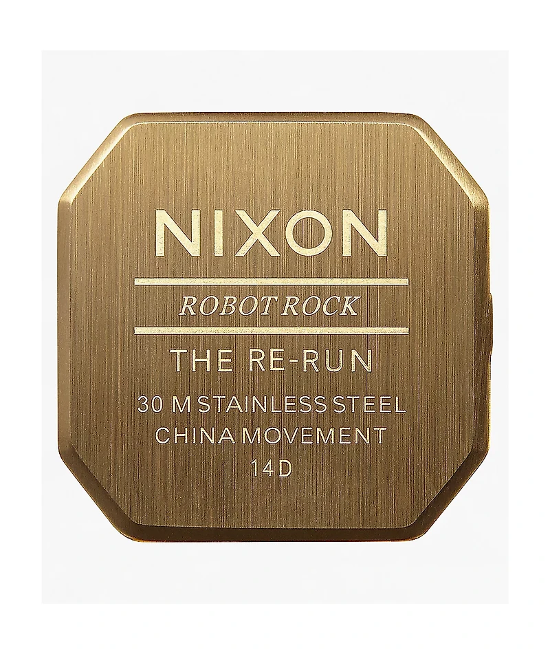Nixon Re-Run All Gold Digital Watch