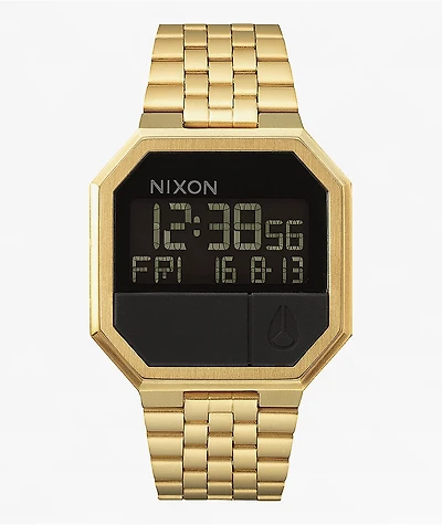 Nixon Re-Run All Gold Digital Watch