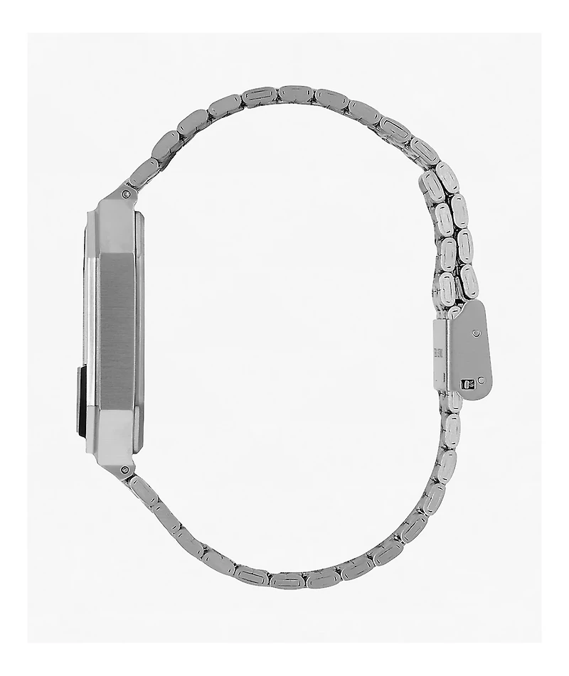 Nixon Re-Run Silver Digital Watch