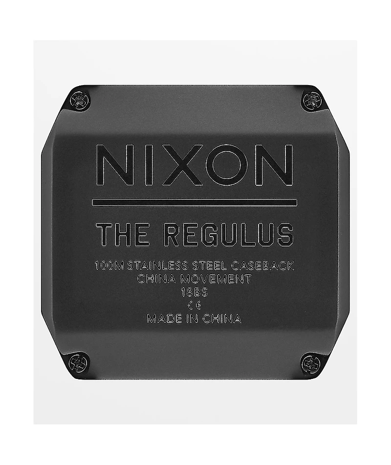 Nixon Regulus Gunmetal Watch
