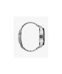 Nixon Sentry Fisheye Silver & Polar Blue Analog Watch