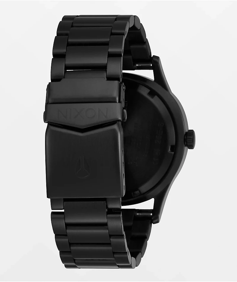 Nixon Sentry Wobble All Black Analog Watch