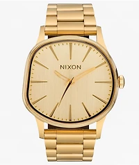 Nixon Sentry Wobble All Gold Analog Watch