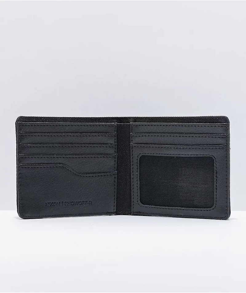 Nixon Showoff All Black Bifold Wallet