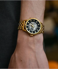 Nixon Spectra Black & Gold Analog Watch