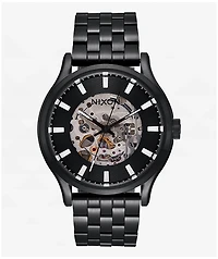 Nixon Spectra Navy Black Automatic Watch