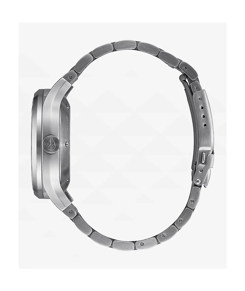 Nixon Spectra White & Silver Automatic Watch