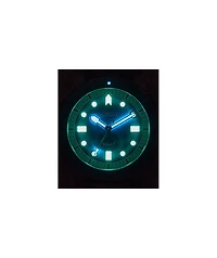 Nixon Stinger 44 Silver, Byron Blue, & Green Analog Watch