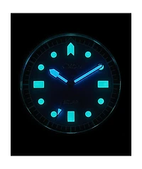 Nixon Stinger 44 Silver & Blue Solar Analog Watch