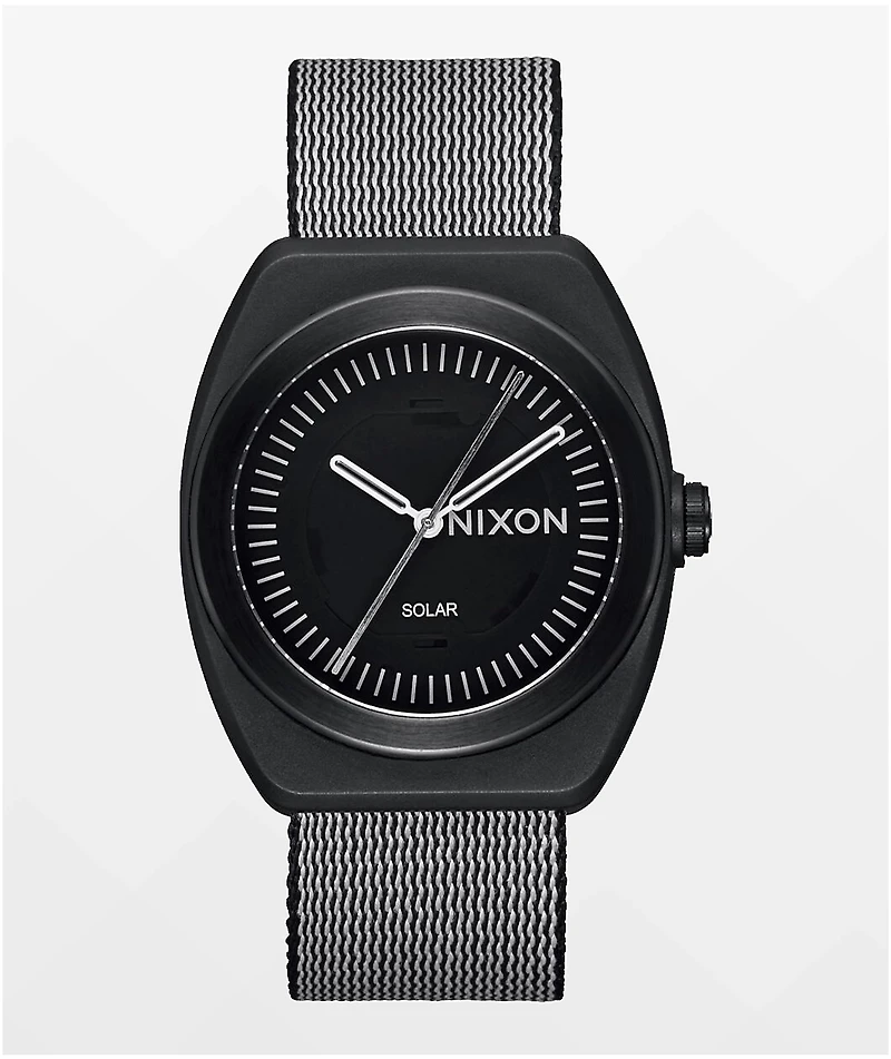 Nixon The Light-Wave All Black Analog Watch
