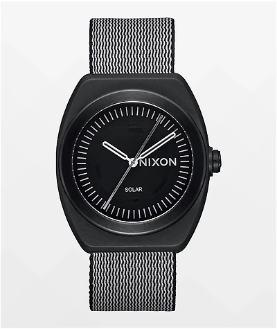 Nixon The Light-Wave All Black Analog Watch