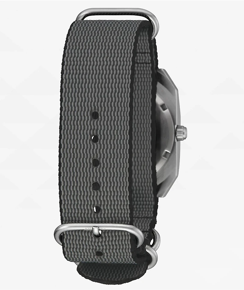 Nixon The Scout Silver & Charcoal Analog Watch