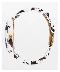 Nixon Time Teller Acetate Tortoiseshell Analog Watch