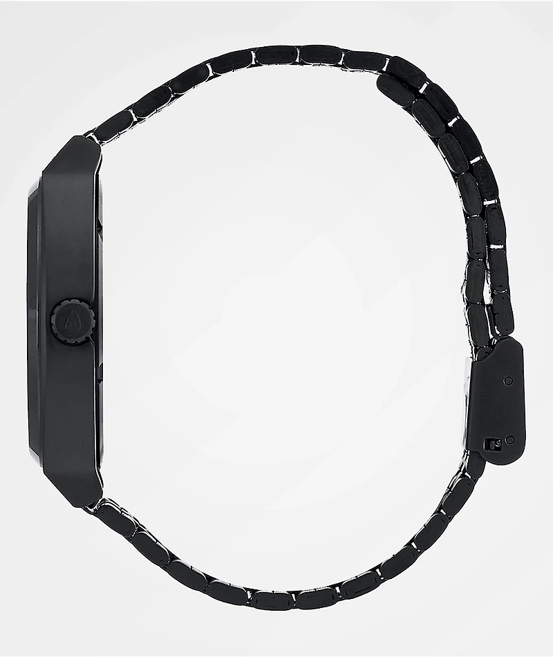 Nixon Time Teller All Black & Rose Gold Watch